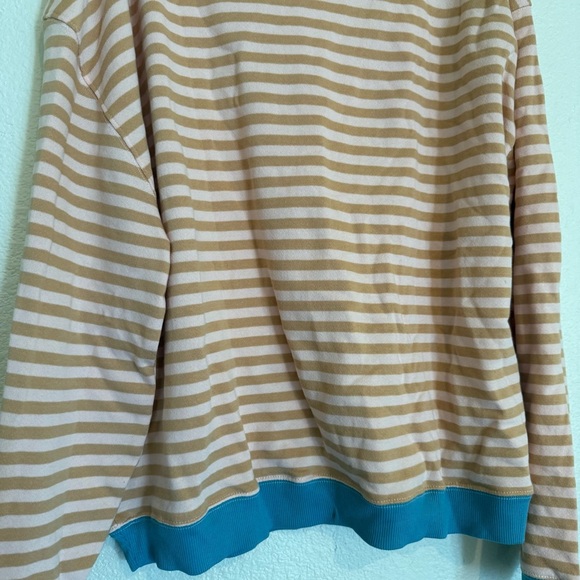 NWOT Free People Womens Classic Striped Crew Latte Combo - Picture 8 of 16